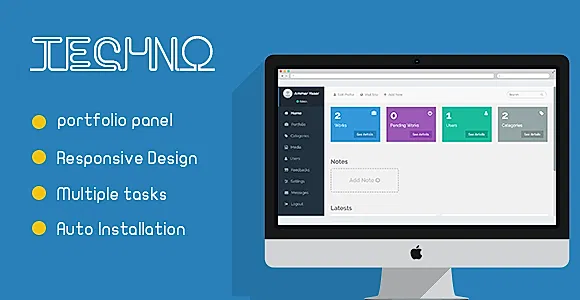 Techno - Portfolio Management Panel