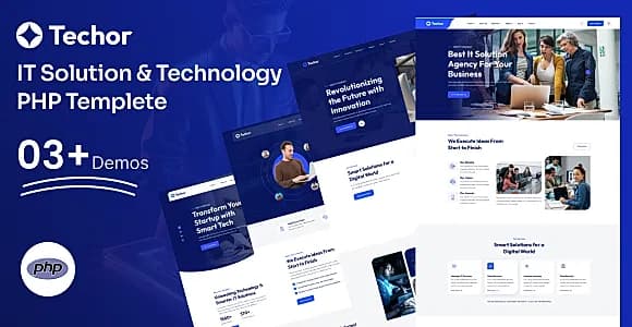 Techor IT Solution & Technology PHP Template