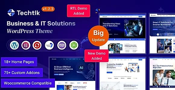 Techtlk WordPress Theme