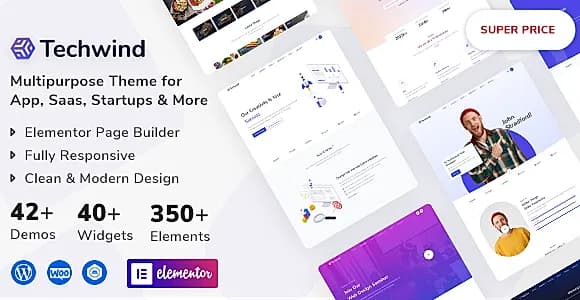 Techwind WordPress Theme