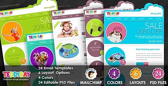 TeddyBay - Premium Email Template