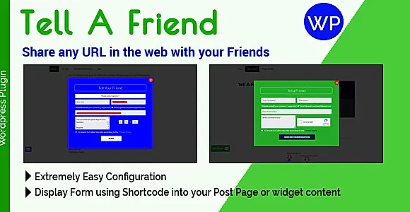 Tell a Friend WordPress Plugin