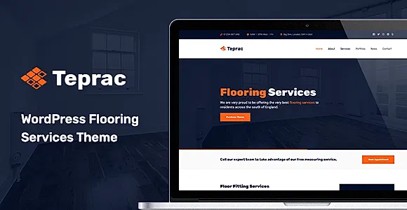 Teprac WordPress Theme