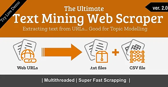 Text Mining Web Scraper