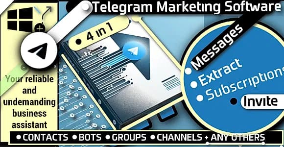 TG_XSender | Telegram Soft. Messages / Extract / Invite