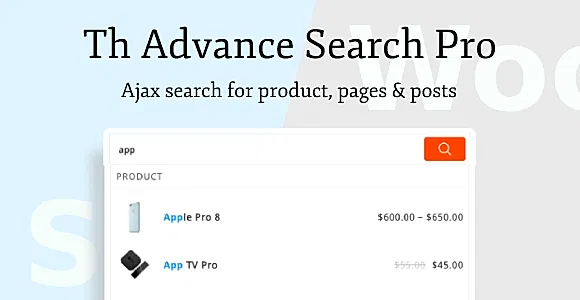 TH Advance Product Search Pro WordPress Plugin