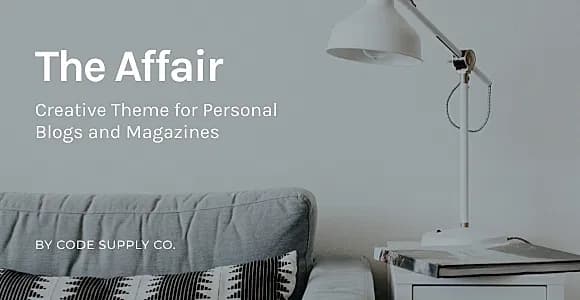 The Affair WordPress Theme
