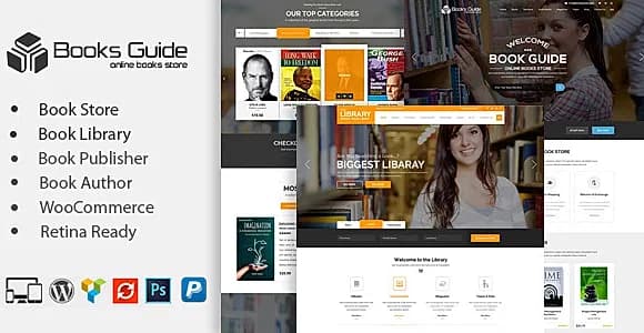 The Bookstore WordPress Theme