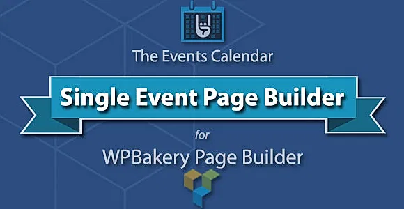 The Events Calendar: Single Event Page Builder WordPress Plugin