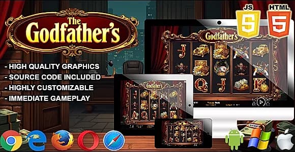 The Godfathers - HTML5 Slot Machine