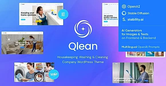 The Qlean WordPress Theme