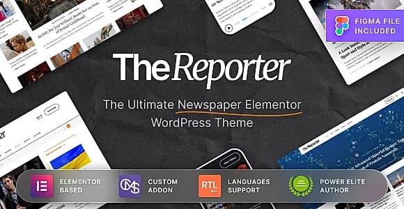 The Reporter WordPress Theme