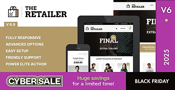 The Retailer WordPress Theme