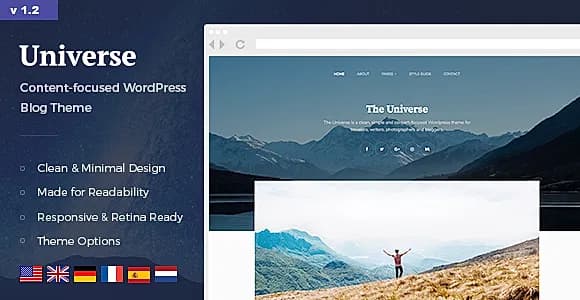 The Universe WordPress Theme
