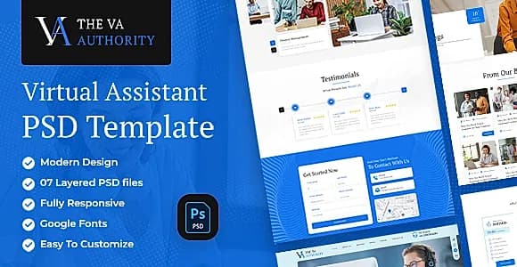 The VA Authority | PSD Template