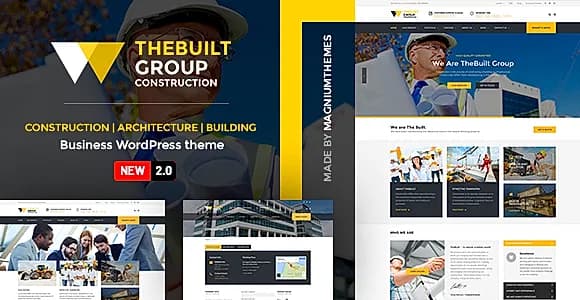 TheBuilt WordPress Theme
