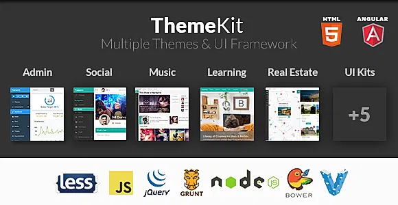 ThemeKit - Bootstrap Admin Theme Kit