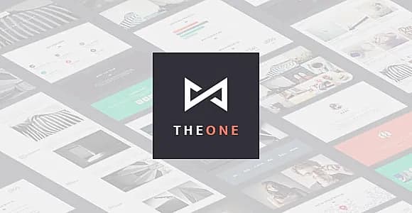 THEONE - Parallax Onepage Responsive  HTML Template