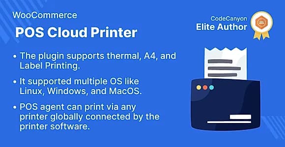 Thermal Printer Addon for WC POS WordPress Plugin