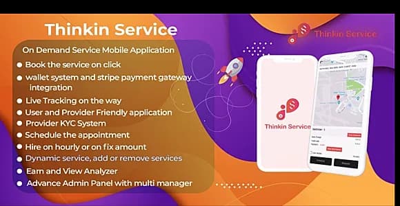 Thinkin Services | On Demand Service App | Urbanclap Clone