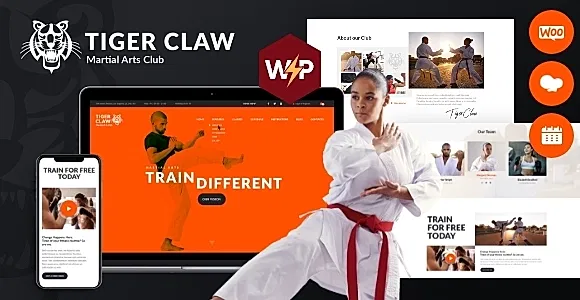 Tiger Claw WordPress Theme
