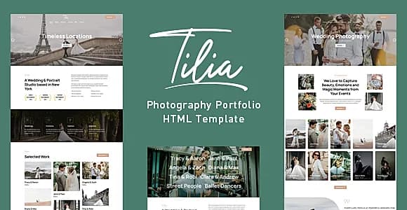 Tilia - Wedding Photography Portfolio