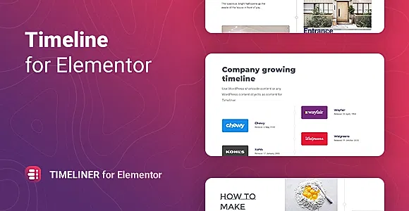 Timeliner for Elementor WordPress Plugin