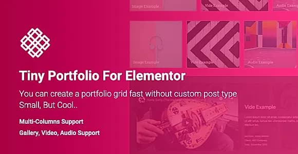 Tiny Portfolio Widgets For Elementor WordPress Plugin