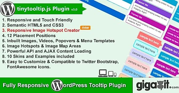Tinytooltip v3.0.1 WordPress Plugin