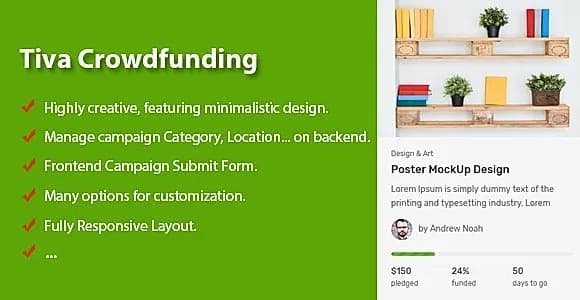 Tiva Crowdfunding WordPress Plugin