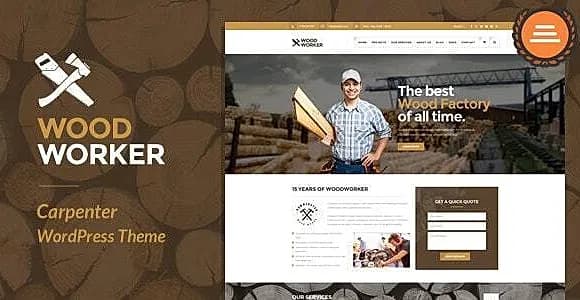 TM Wood Worker WordPress Theme