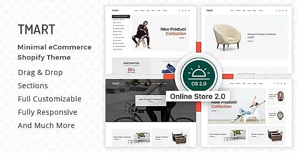 Tmart - Minimalist Shopify Theme