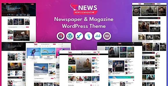 Tnews WordPress Theme