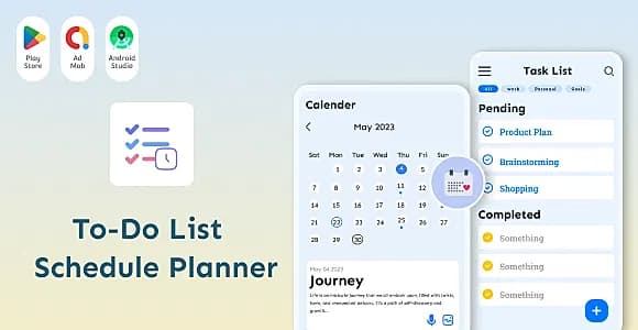 Todo List - Schedule - Tasks Planner - Notes and Lists - Daily Routine Planner - Tasks Reminder