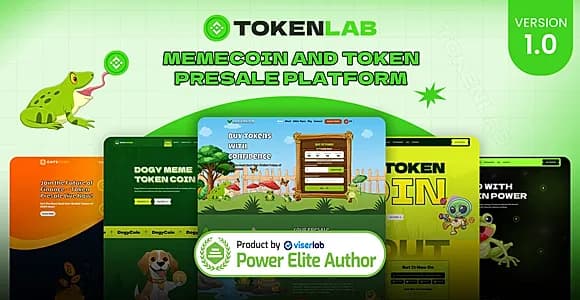 TokenLab - MemeCoin And Token PreSale Platform