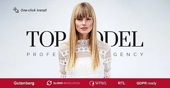 Top Model WordPress Theme