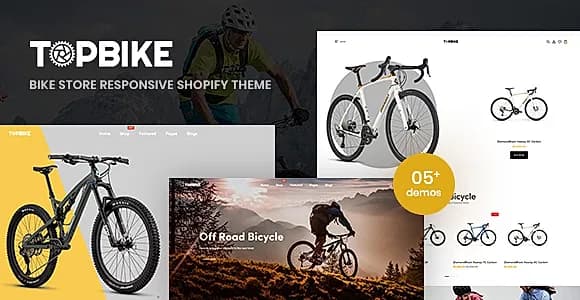 TopBike - Bike Store Responsive Shopify Theme