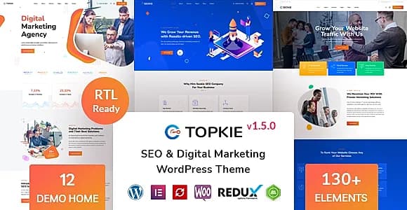 Topkie WordPress Theme