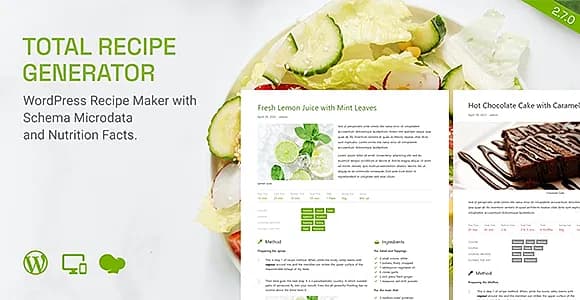 Total Recipe Generator WordPress Plugin