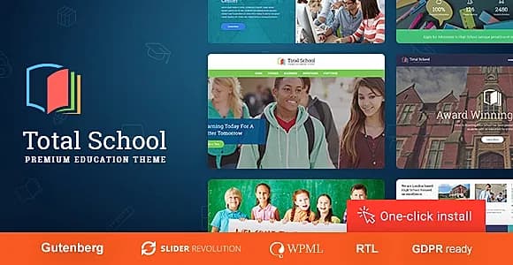 Total School WordPress Theme