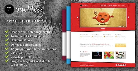 TOUCHLESS - Creative HTML Template