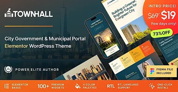 Town Hall WordPress Theme