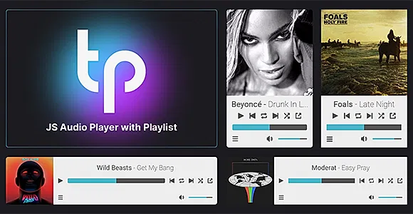 tPlayer - Audio Player with Playlist v2