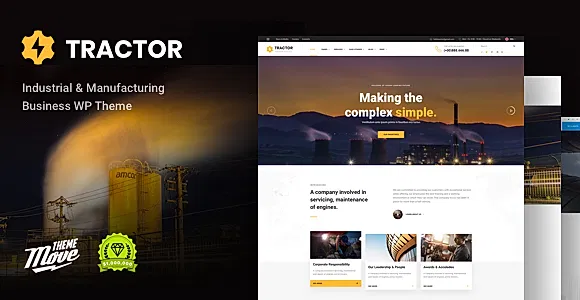 Tractor WordPress Theme