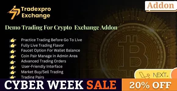 Tradexpro Demo Trading - Crypto Exchange Addon