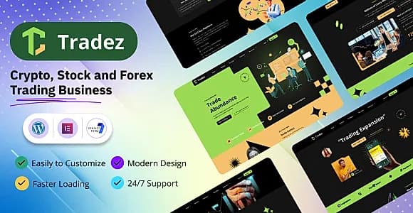 Tradez WordPress Theme