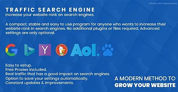 Traffic Search Engine - Increase your site's rank in search engines