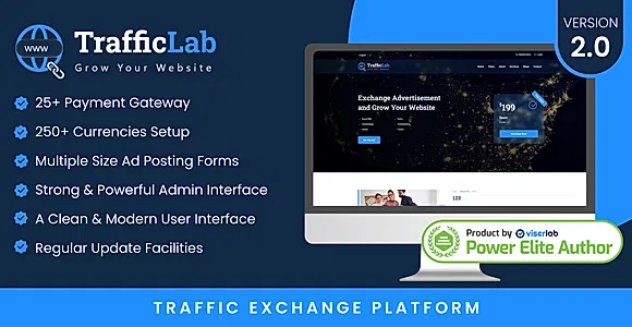 TrafficLab - Traffic Exchange Platform