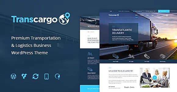 Transcargo WordPress Theme