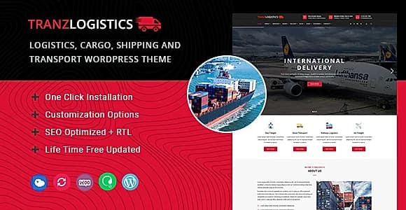 Tranzlogistics WordPress Theme